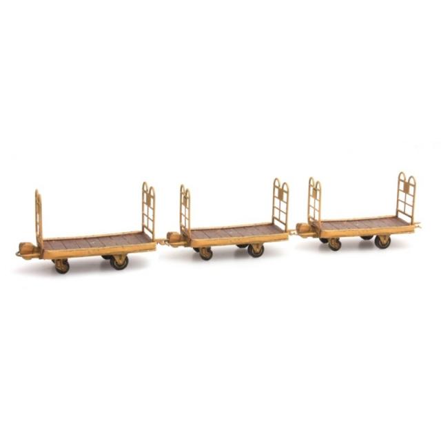 REE models DE-012 Set 3 chariots à bagages