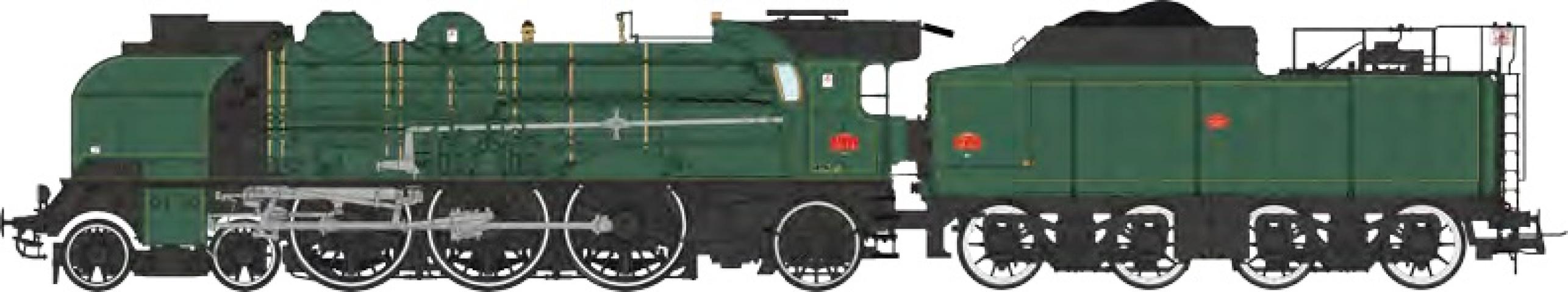 REE models MB-004SAC 231 K8 FACS preserved locomotive - AC Sound & Smoke