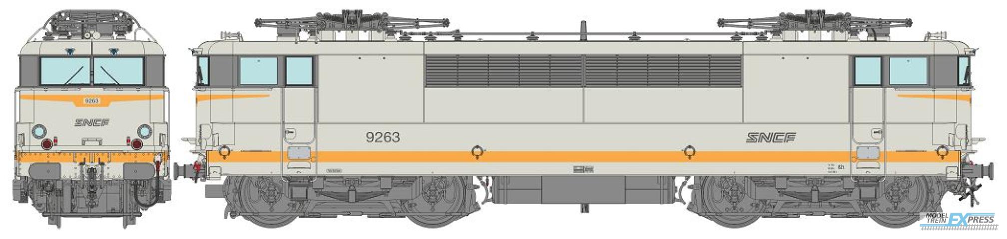 REE models MB-085 BB 9263 grey livery, Spaghetti logo, Paris-SO Era IV/V - ANALOG DC