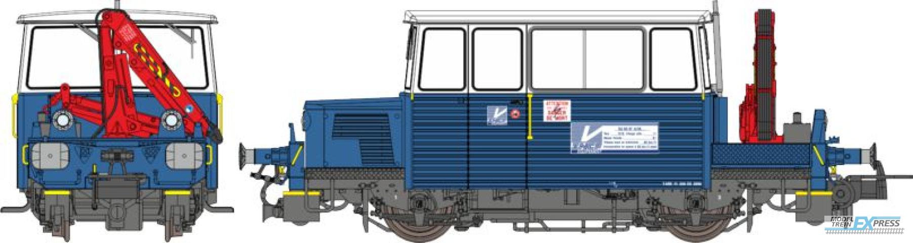 REE models MB-110 DU65 6 118 SOUTHWEST, with CRANE, Brusch Engine Blue/White, Era V - ANALOG DC