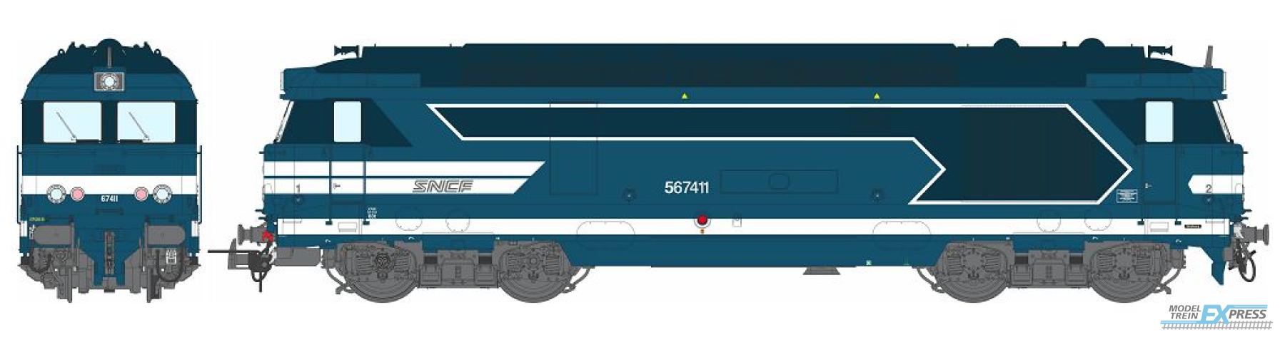 REE models MB-167SAC BB 67411 STRASBOURG Blue, spaghetti logo Era V 3th light - AC SOUND & Smoke