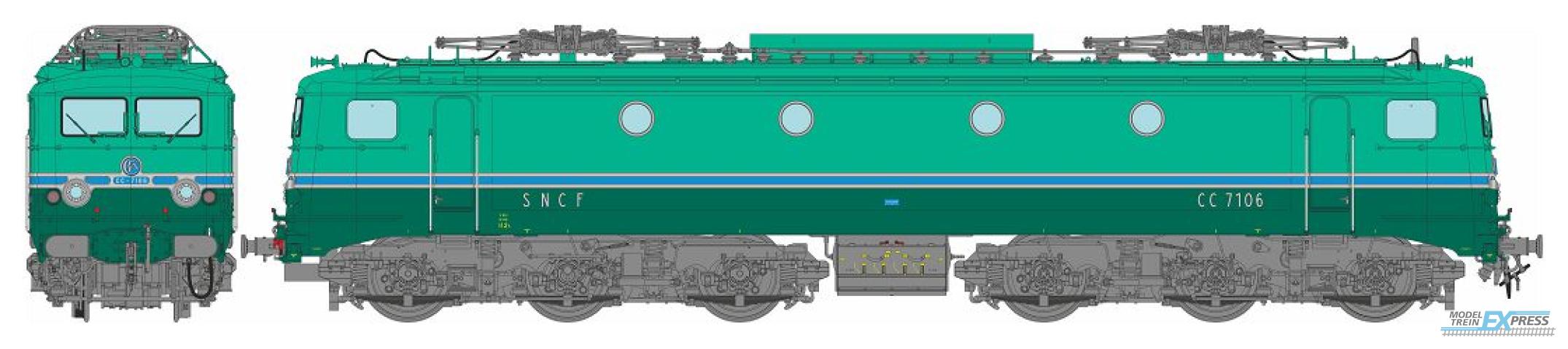 REE models MB-195S CC-7106, AVIGNON, GRG, yellow markings Era.IV-V - DCC SOUND