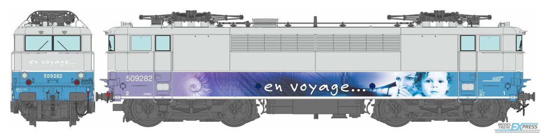 REE models MB-199SAC BB 9282 "EN VOYAGE" Livery DIJON Era V - AC Sound Functional Pantos (3 tracks)