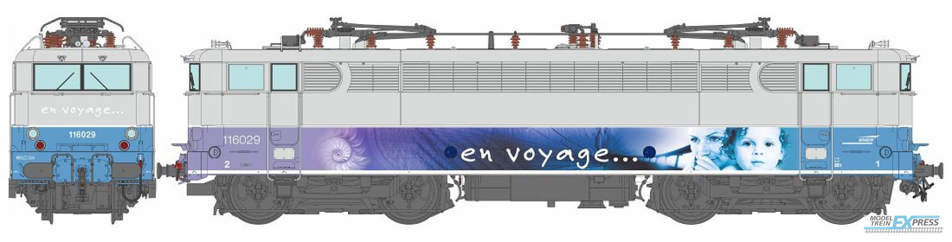 REE models MB-201 BB 16029 "EN VOYAGE" Livery ACHERES Era V - ANALOG DC