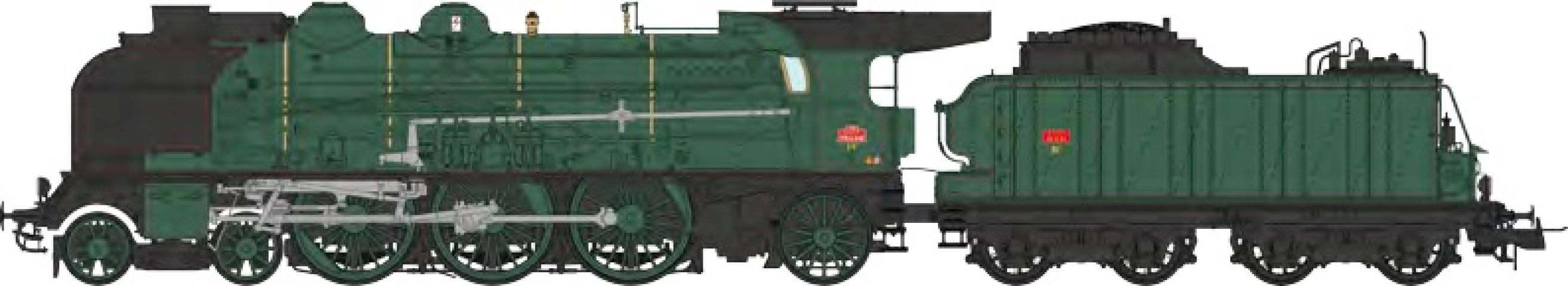 REE models MB-210S 231 G 246 SNCF "TOURS" - Sud-Ouest - DCC Sound & Smoke