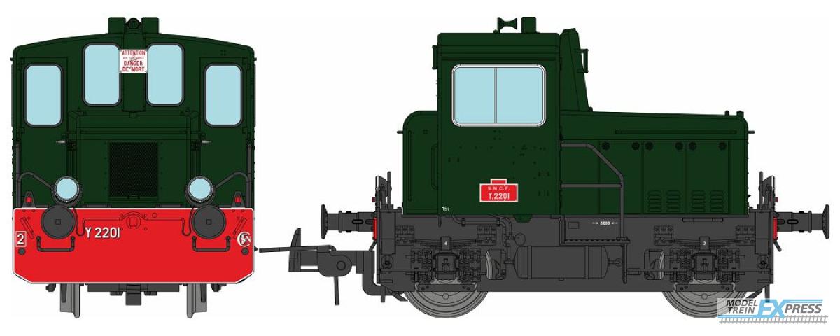 REE models MB-221 Y-2201 Origin  GREEN 306 - red front beam, Era III Analog