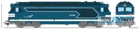 REE models MB-250S BB 67590 Blue Livery, flitch and carmillon Logo (without assignment name)  Era V-VI - DCC SOUND