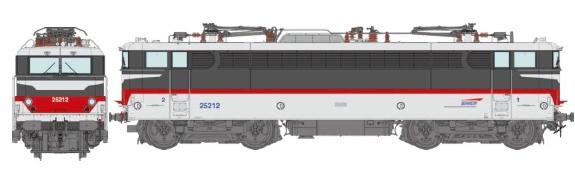 REE models MB-255S BB 25212 Multiservice RENNES - DCC SOUND & Pantographes Fonctionnels