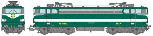 REE models MB-264SAC BB 9310 VILLENEUVE Original Green, Era III-IV - AC Sound