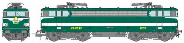 REE models MB-265SAC BB 9232 VILLENEUVE Original Green (with radio) Era IV - AC Sound
