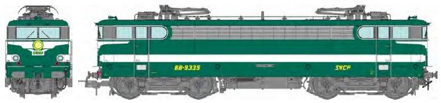 REE models MB-266 BB 9335 TOULOUSE Green Era IV-V - Analog