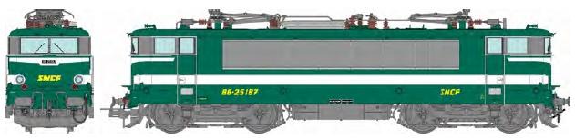 REE models MB-271SAC BB 25187 CHAMBERY Green, with plow Era IV - AC Sound