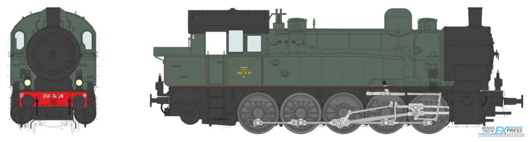 REE models MBE-006 Ex-T16 - SNCF 050 TA 28 Southeast Ambérieu Era III - DCC/AC, Functionnel Couplers, Smoke