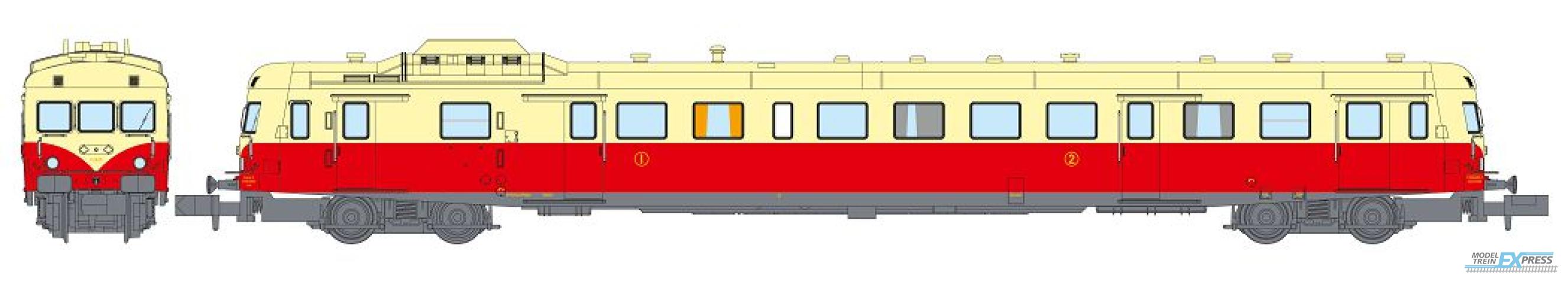 REE models NW-248S X-2848 Cream Roof 1st / 2nd class - TOULOUSE Era III-IV DCC SOUND