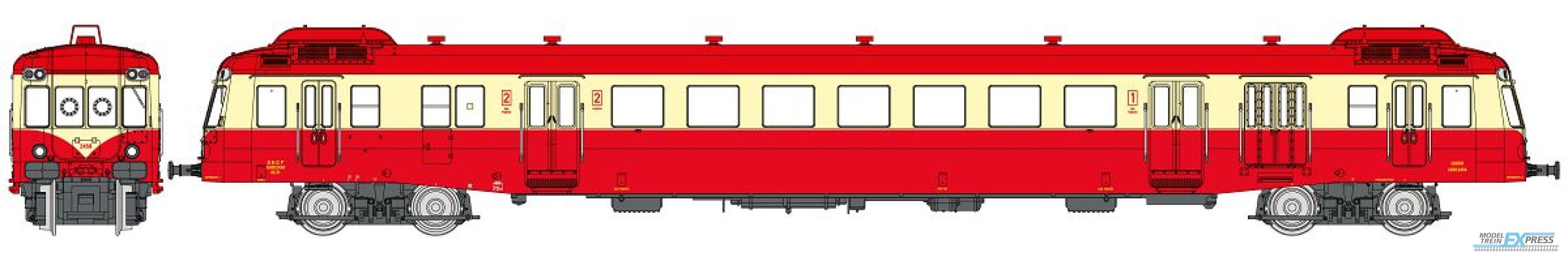 REE models NW-254S X-2458 Red Roof 1st / 2nd Class LIMOGES Era IV DCC SOUND