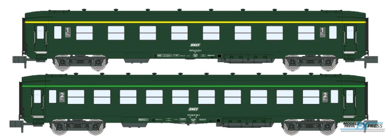 REE models NW-276 Set of 2 DEV AO, A8 & B10 Green, White Logo Era IV-V