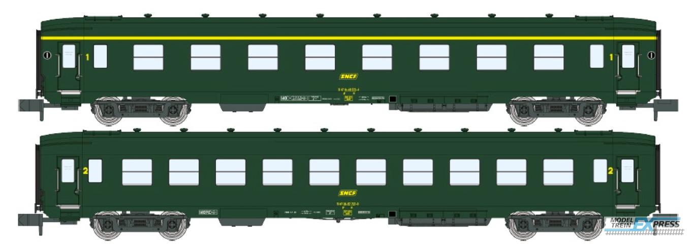 REE models NW-286 Set of 2 DEV AO, A8 & B10 Green, Yellow Logo Era IV
