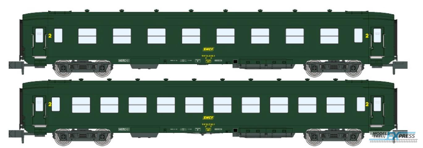 REE models NW-287 Set of 2 DEV AO, B8 ex-A3B5 & B10 Green, Yellow Logo Era IV
