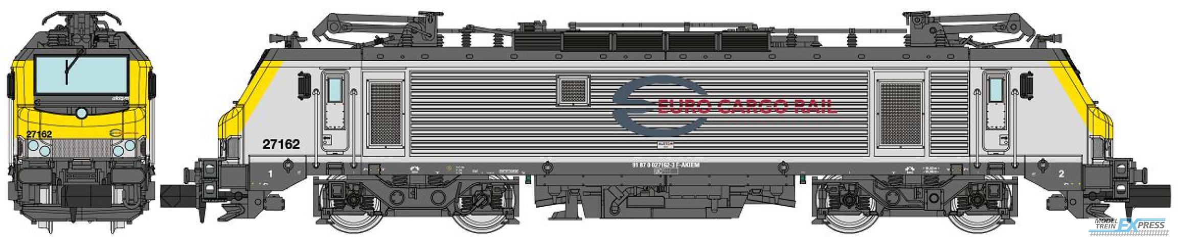 REE models NW-298 Electric locomotive BB 27162, EURO CARGO RAILlivery, SNCF Ep.VI