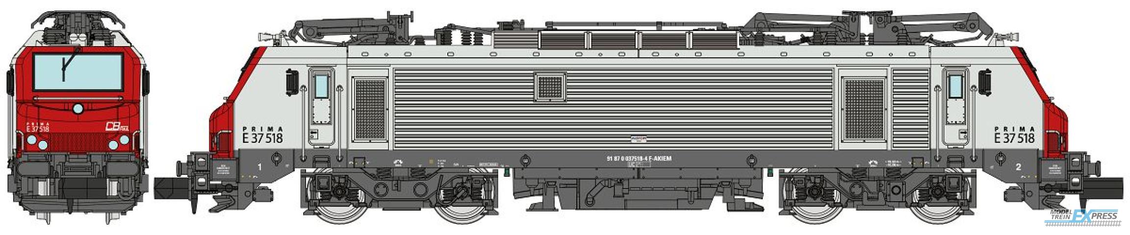 REE models NW-301 Electric locomotive Prima E 37518 CB RailEp.VI