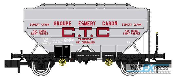 REE models NW-304 Grain Car "CTC - ESMERY-CARON", SNCF Era III