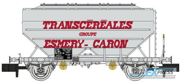 REE models NW-318 Grain Car "Transcéréales Esmery-Caron" new logo, SNCF Era IV