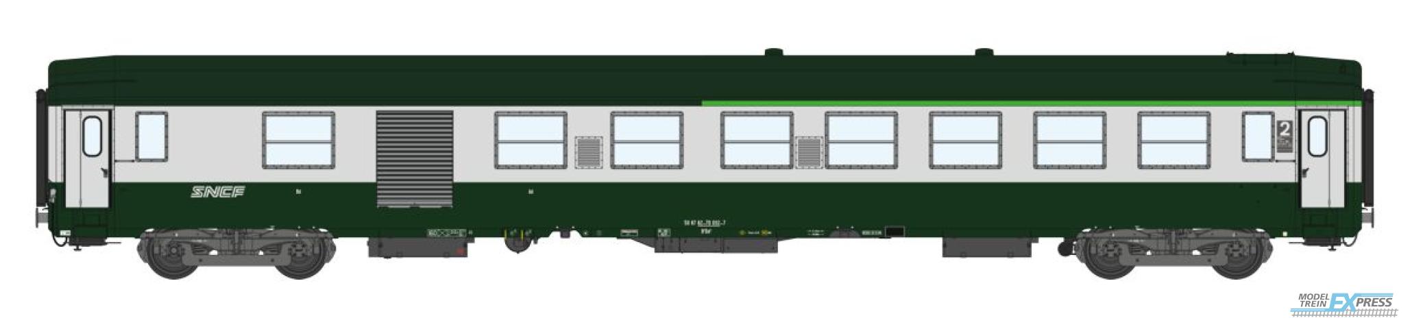 REE models VB-303 UIC CARS B5D Green / Grey Spagetti Logo Era V