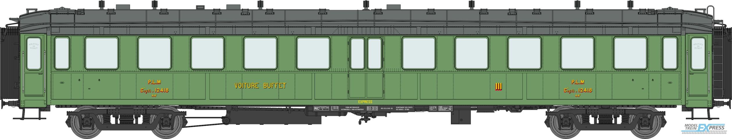 REE models VB-367 BACALAN Coach Buffet C4s12418 PLM Ep.II