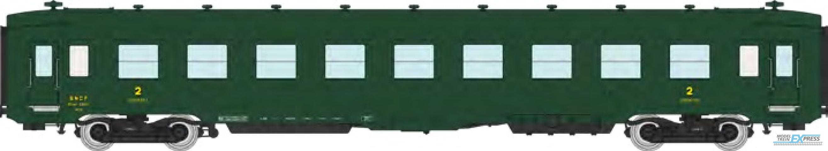 REE models VB-400 U52 DEV AO Sleeping Cars Green 306 2nd class B9c9 myfi 32012 Era III B