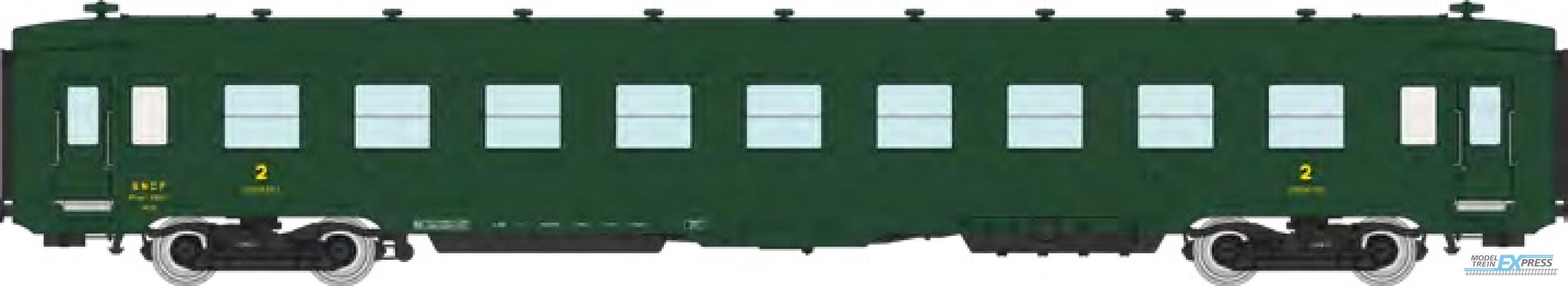 REE models VB-401 U52 DEV AO Sleeping Cars Green 306 2nd class B9c9 myfi 32017 Era III B