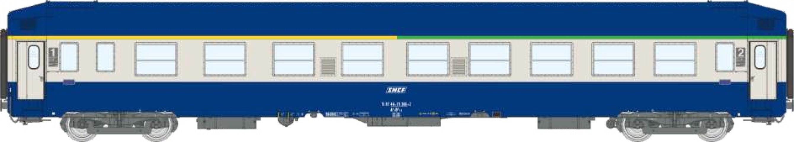 REE models VB-512 A4c4B5c5 TH Bleue Ep.IV-V Logo encadré Cartouche Corail - intérieur Nuit