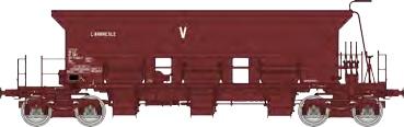 REE models WB-1020 Ballast hopper Uas SNCF N°80 87 977 8 662-7 Era IV