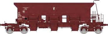 REE models WB-1024 Ballast hopper Uas SNCF-SNCB N°80 87 977 7 412-8 Era V