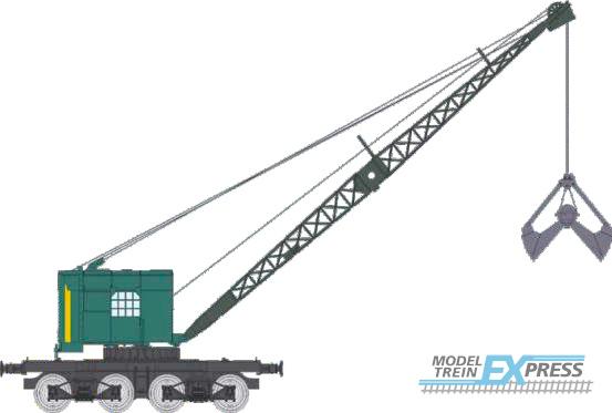 REE models WB-792 BONDY Crane on Bogies (green) SNCF EST region