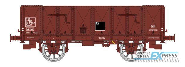 REE models WB-837 OCEM 19 Gondola, steel, N° 21 87 534 6 587-9 SNCF Era IV