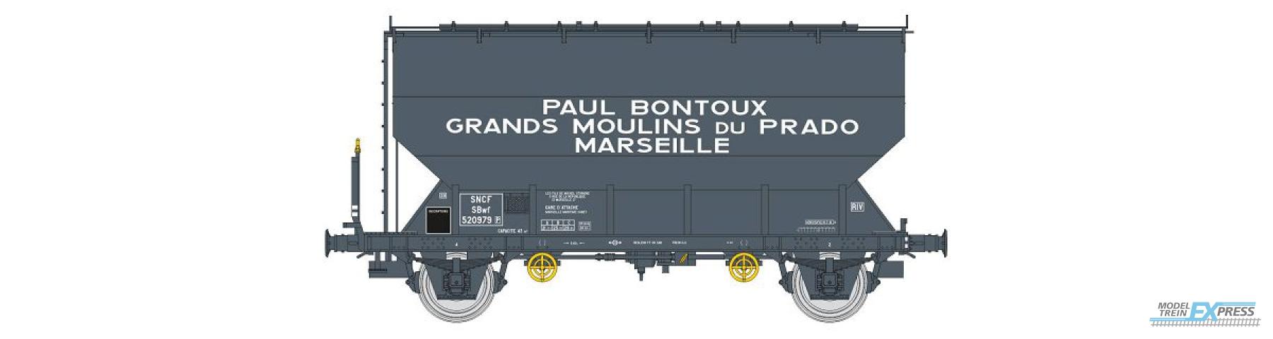 REE models WB-881 Grain wagon " GRANDS MOULINS DU PRADO " Era. III