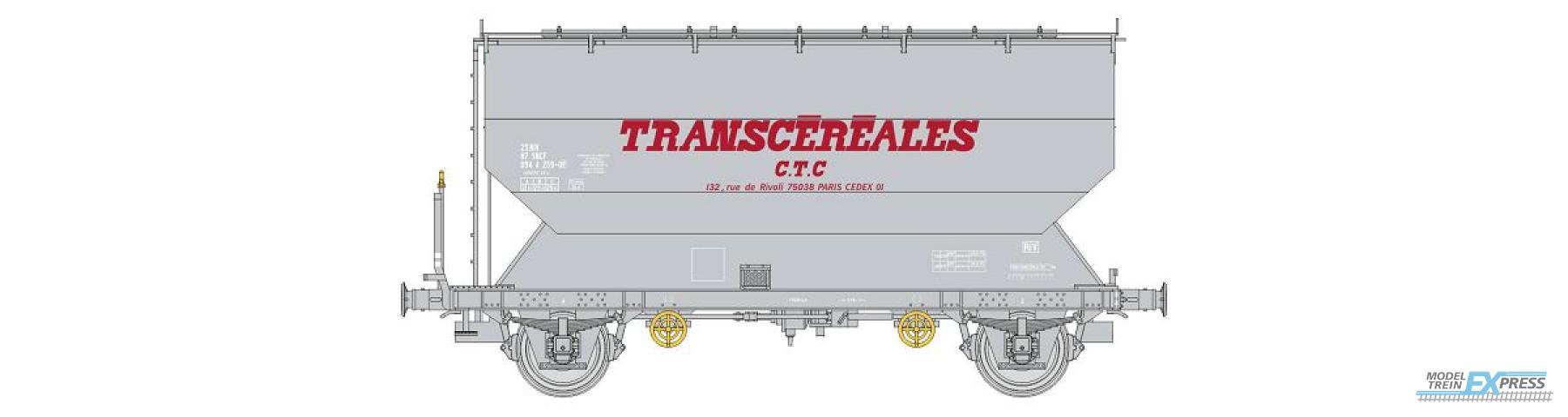 REE models WB-884 Grain wagon TRANSCEREALES " CTC " Era. IV-V