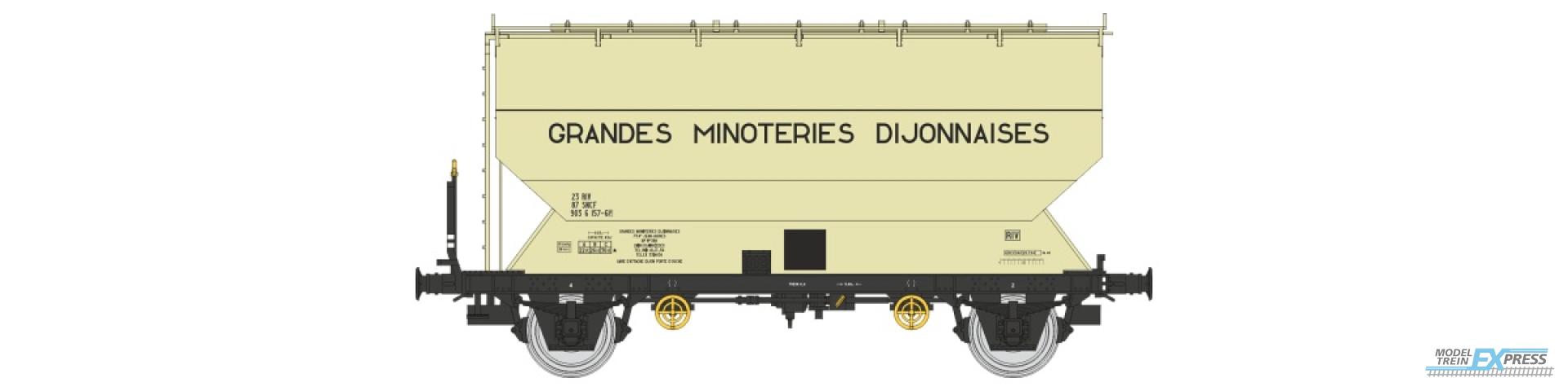 REE models WB-891 Grain wagon " Gdes MINOTERIES DIJONNAISES " Era. IV-V