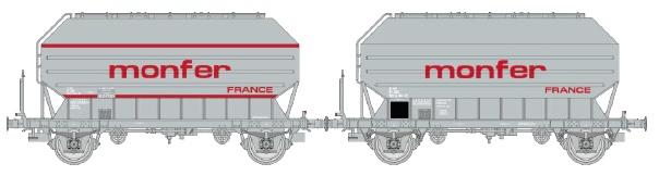 REE models WB-896 Set de 2 Céréaliers FRANGECO B Ep.IV "MONFER FRANCE"