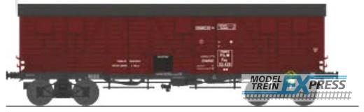 REE models WB-906 Covered goods wagon with 4 doors (transport og fruits and vegetables) PLM Era. II