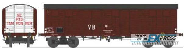 REE models WB-912 Covered goods wagon with 4 doors " VB "SNCF Era. III