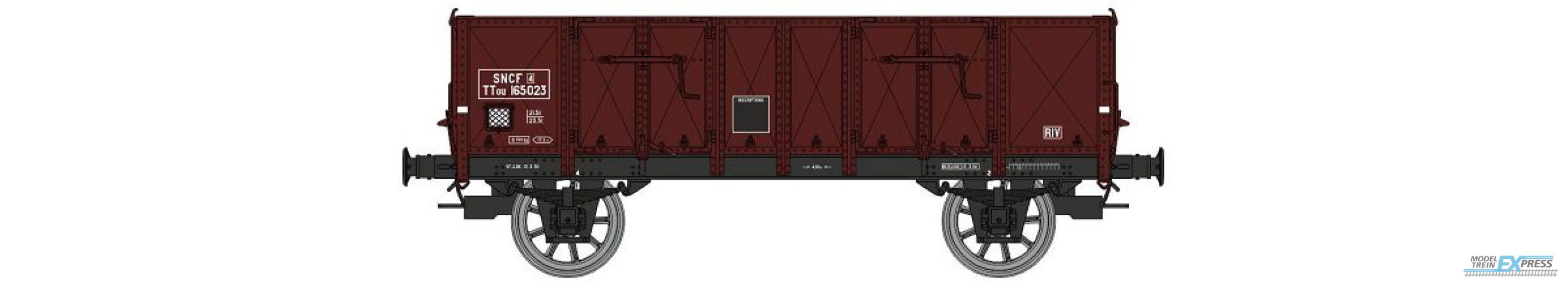 REE models WB-917 Gondola steel body n°165 023 SNCF Era. III