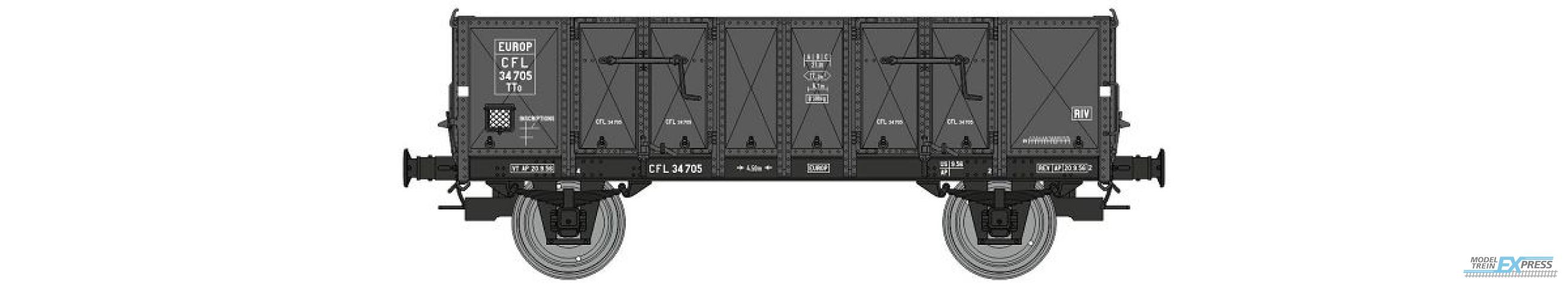REE models WB-919 Gondola steel body n°34 705 CFL Era. III