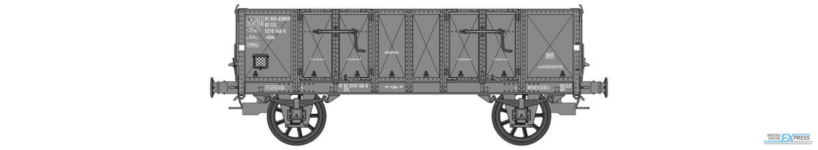 REE models WB-920 Gondola steel body n°01 82 521 0 140-9 CFL Era. IV
