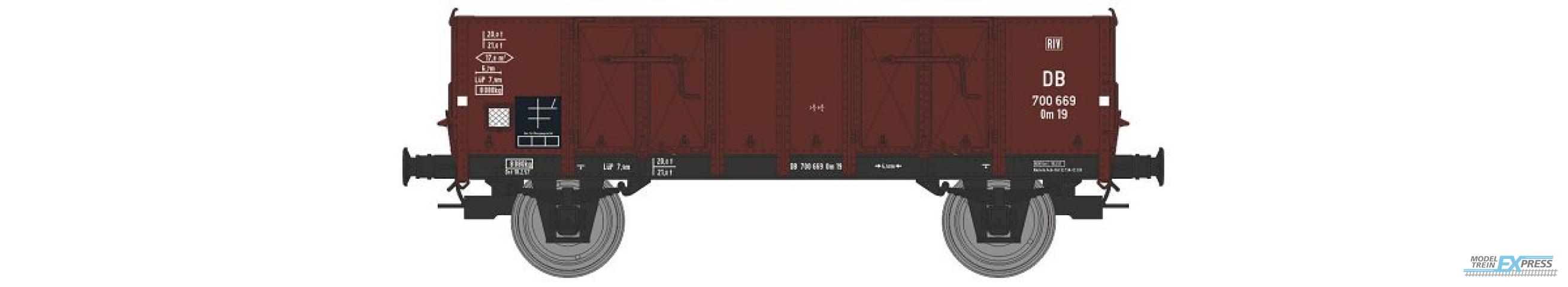 REE models WB-927 Gondola steel body n°700 669 Om19 DB Era. III