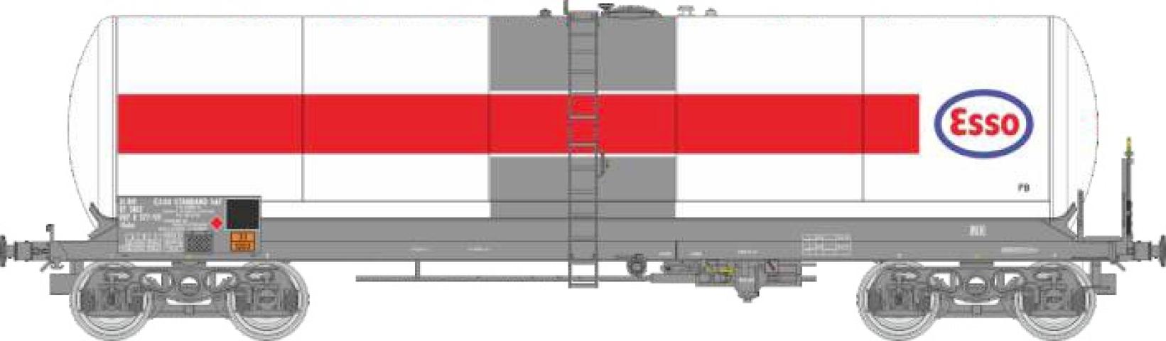REE models WB-936 Citerne ANF Longue, bogie Y23M « ESSO » Ep.IV