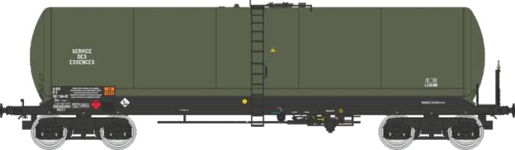 REE models WB-938 Citerne ANF Longue, bogie Y23S « ESSENCE DES ARMEES » Ep.V