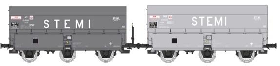 REE models WB-961 Set de 2 COKE MH45 3E, 'STEMI' Gris foncé et Gris clair Ep.III