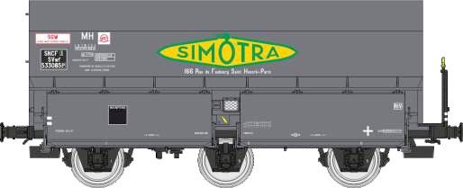 REE models WB-963 COKE MH45 3E, 'SIMOTRA' Gris foncé Ep.III