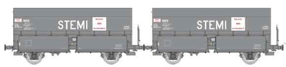 REE models WB-967 Set de 2 COKE MKH ex-MH45 2E, 'STEMI-HBL' Gris foncé Ep.IV-V